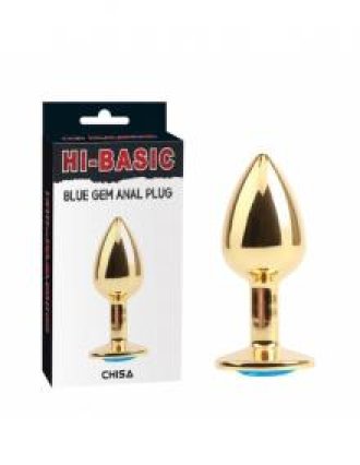 Blue Gem Anal Plug - SEXSHOP PLAZA NORTE.
